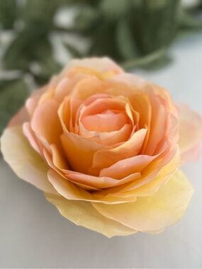 LED Votive cover Rose Accent Bloom. Hand crafted USA